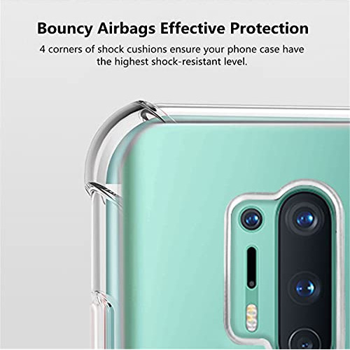 Funda Para Oneplus 8 Pro Transparente Tpu Blando-02