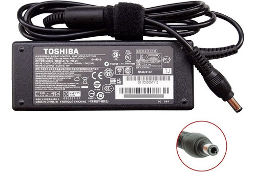 Cargador Laptop To 19v, 3.42a - 65w Punta Estándar