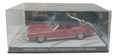 Auto Coleccion James Bond 007 Mercury Cougar 1/43