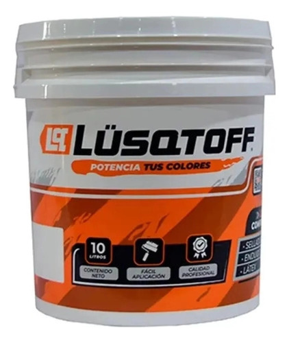 Pintura Latex Lusqtoff Interior/exterior 10 Lts