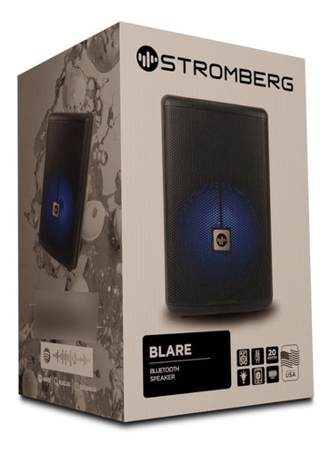 Imagen 10 de 10 de Parlante Stromberg Bluetooth Blare Portatil