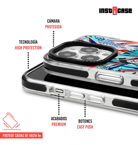 Funda Para iPhone Magsafe Flores Para Mujer Tu Nombre