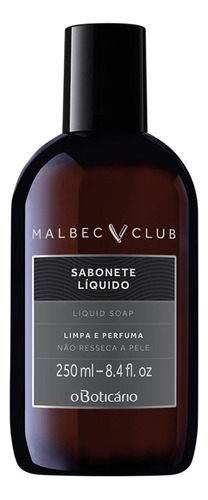 Sabonete Líquido Malbec Club 250ml