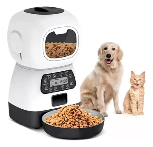 Dispensador Automatico Programable Comida Mascotas