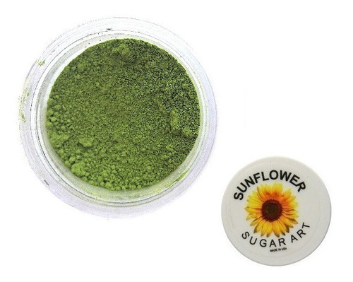 Polvo Comestible Sunflower Verde Manzana Mate Pd-031