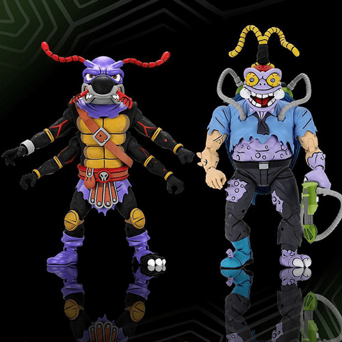 Figura Antrax & Scumbug Man 7 (cartoon Ver.) Tmnt Neca