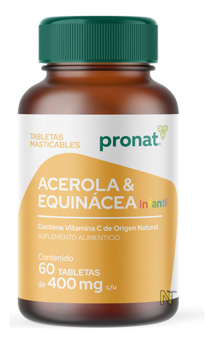 Acerola & Equinacea ( Infantil ) 60 Tab Pronat Ultra