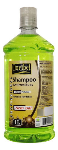  Shampoo Anti-resíduos Sem Sal Profissional Marca Ouribel 1lt