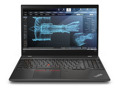 Portátil Lenovo ThinkPad P52s black 15.6", Intel Core i7 8550U  8GB de RAM 512GB SSD, NVIDIA Quadro P500 1920x1080px Windows 10 Pro