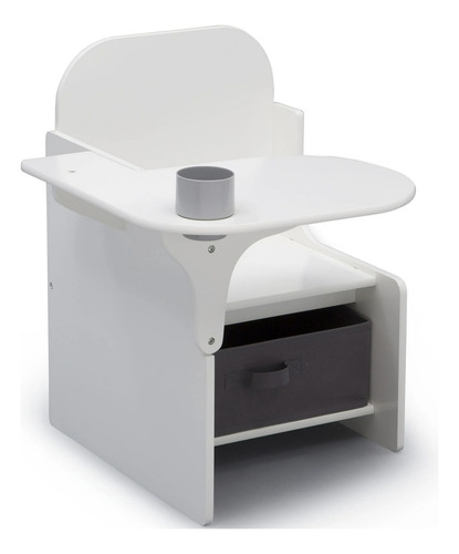 Mesabanco Pupitre Para Niños Pequeños Blanco Delta Children Blanco
