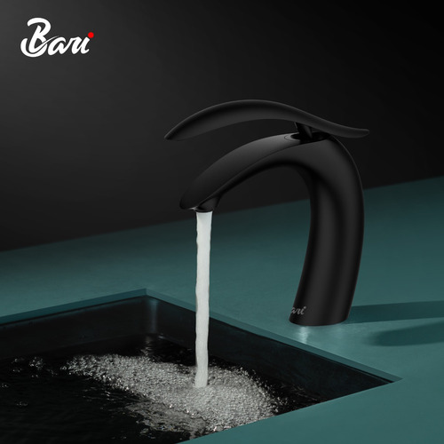 Griferia De Lavamano Draco 16 Cm Matte Black Marca Bari