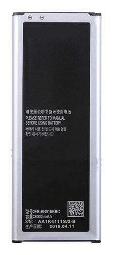 Bateria 3000 Mah Para Samsung Galaxy Note 4 Duos Sm-n9100