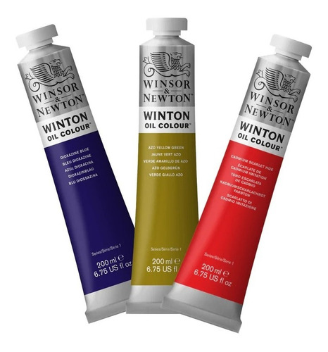  Oleos Winsor & Newton Winton  200ml X3 Colores A Eleccion