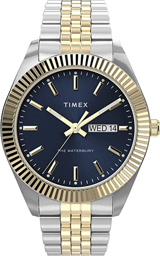 Timex Waterbury Legacy Day-date Tw2v17500vq Reloj De Cuarzo