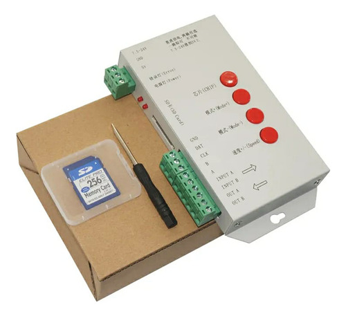 Controladora T1000s Fita D Led Cartão De Memória Personalizo