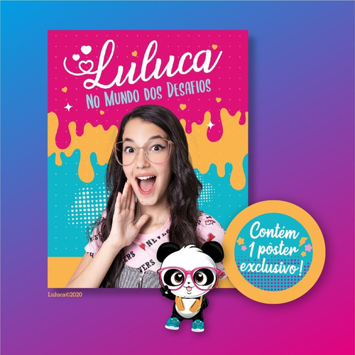 Luluca no mundo dos desafios - Pôster, de Luluca. Astral Cultural Editora Ltda, capa mole em português, 2019