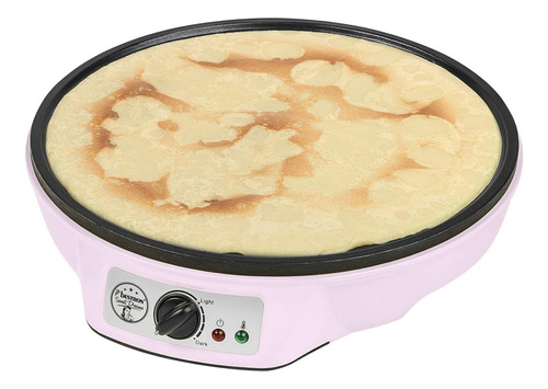 Bestron Máquina De Crepes De Diseño Retro, Para Crepes De 30