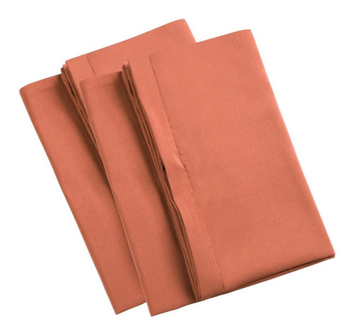 Fundas De Almohadas Estándar De Microfibra C/cierre, 2 Pzs.