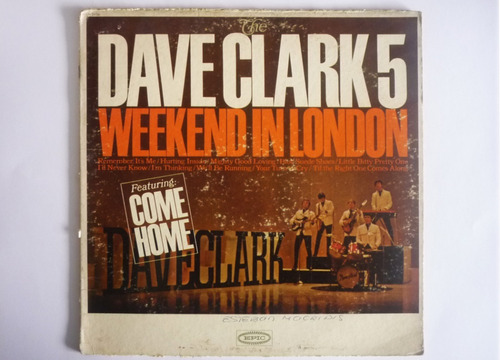 The Dave Clark 5 - Weekend In London - Lp Vinilo Acetato 