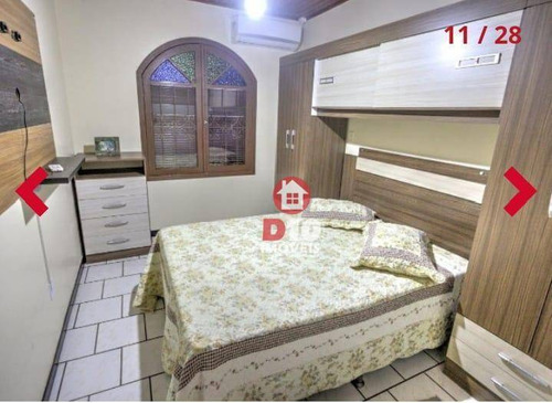 Casa Averbada Com 3 Dormitórios À Venda, 200 M² Por R$ 380.000 - Mãe Luzia - Criciúma/sc - Ca1729
