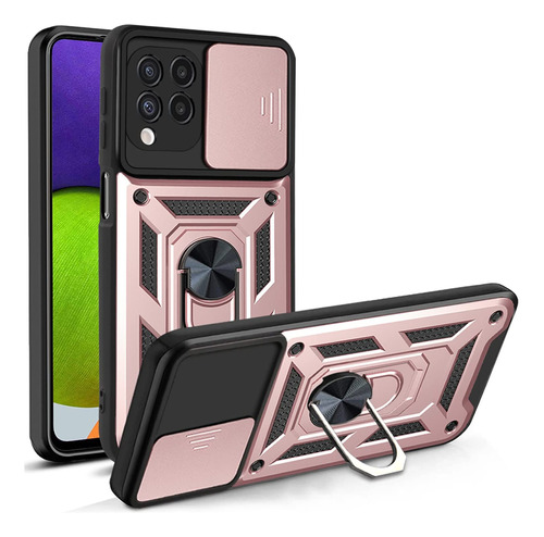 Funda Para Samsung Galaxy A22 4g Con Cubierta De Camara D...