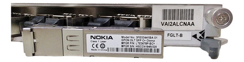 Placa Gpon Isam Fglt-b Nokia 16 Gpon C+ ( Alcatel - Lucent )