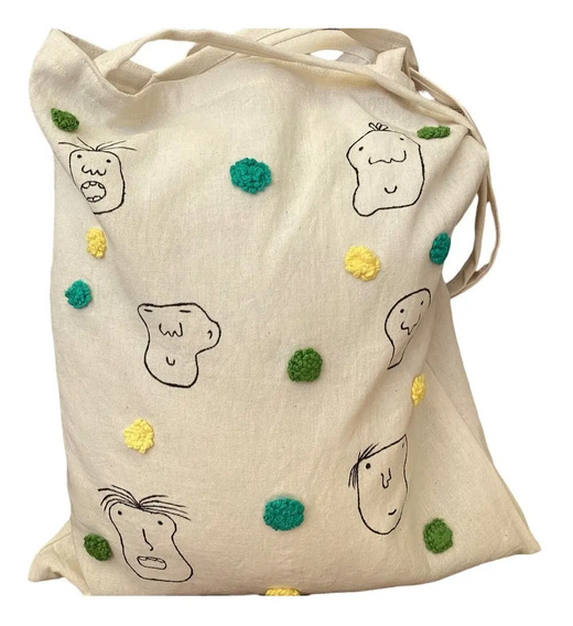 Bolsas De Manta Pintadas A Mano | MercadoLibre 📦