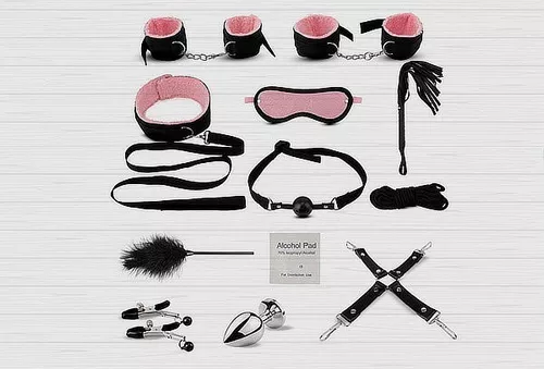 Kit BDSM 12 piezas