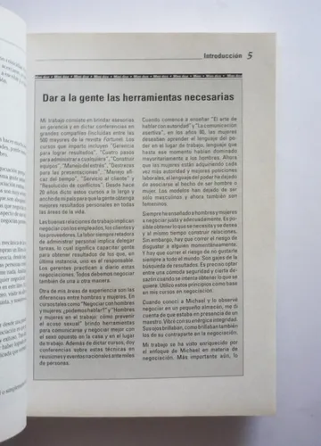 Michael C. Donaldson - Negociacion Para Dummies (Usado)