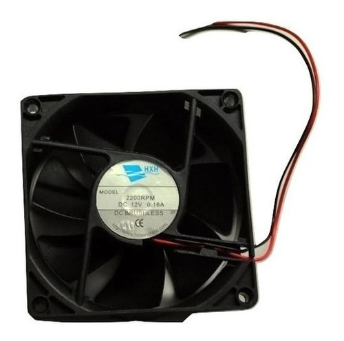 Cooler Fuente Pc Compatible 12v 80 X 80 Mm  8x8 Cm