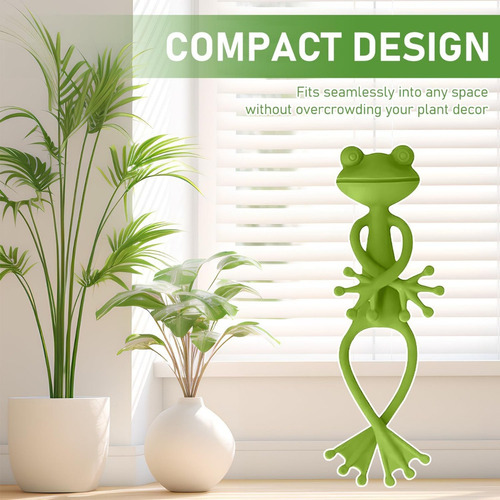 Soportes Plantas Con Forma Rana De Verde,decoración De Jardí