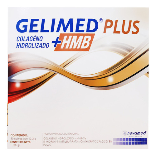 Gelimed Plus (colageno Hidrolizado + - Sob a $4333