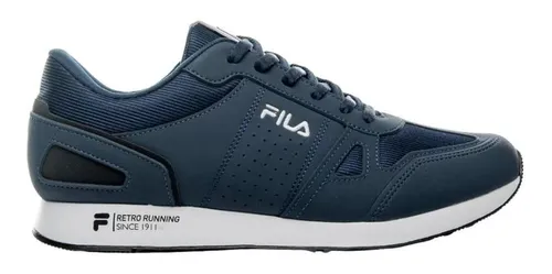 Tênis fila on sale retro runner azul
