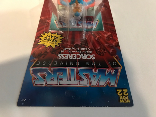 Sorceress Motu Origins Retro Play Carton Unpunched Hechizera (Usado)