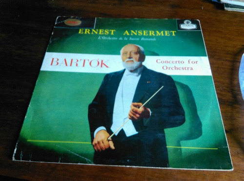 Vinilo Bela Bartok- Concertó For Orchestra.  Ljp