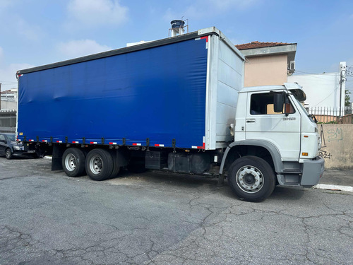 Vw 23210 Worker Cummins Baú Sider Com Plataforma Hidráulica