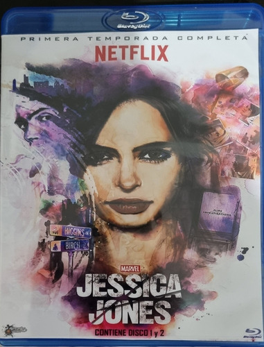 Jessica Jones 2015 Temporada 1 Blu Ray Latino