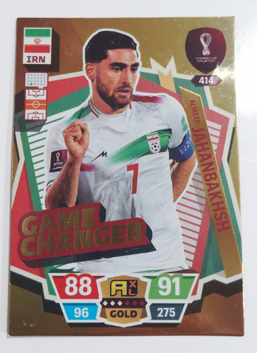 Jahanbakhsh Game Changer Carta Adrenalyn Xl Qatar 2022 Panin