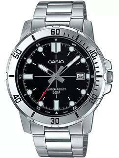 Reloj Casio Mtp-vd01d Hombre Acero Calendario 100% Original