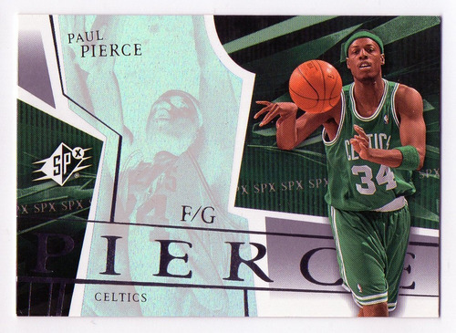 2003-04 Upper Deck Spx Holo Paul Pierce Celtics