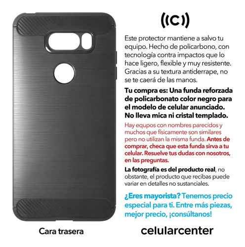Funda Premium V30 V30+ V35 Thinq Cover Case Protector Plus