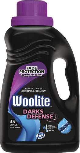 Detergente De Lavandería Woolite Darks 33 Loads 1,48l Import
