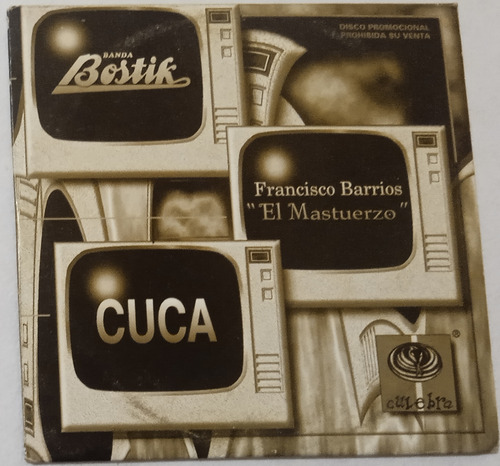 Banda Bostik / El Mastuerzo / Cuca Cd Promo En Buen Estado 