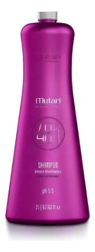Shampoo Mutari 48h Profissional 2 Litros Anti Umidade
