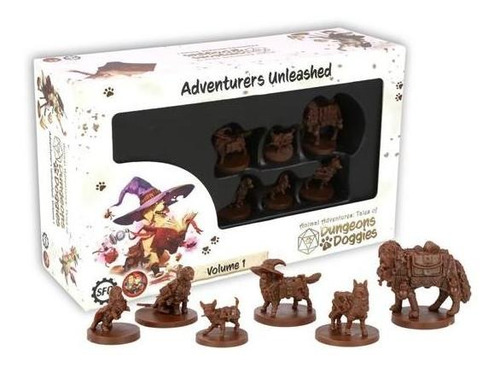 Steam Forge Dungeons And Doggies Vol 1 Miniaturas D&d