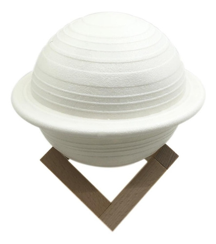 Veladora Saturno Soporte De Madera Diámetro 15 Cm