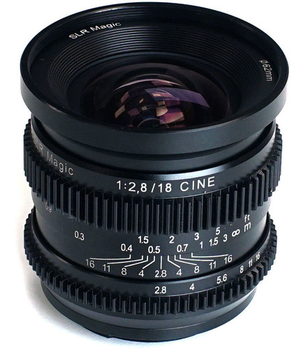 Slr Magic Cine 18mm F/2.8 Lente (sony E-mount)