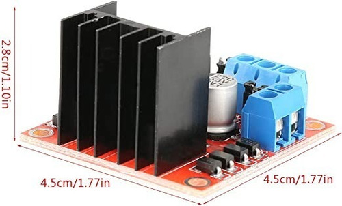 Modulo Puente H L298 Motor Driver