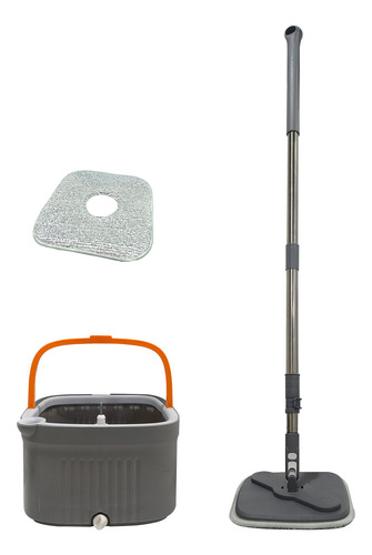Set De Mopa Y Cubo En D Con Escurridor Support Self Separati