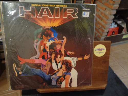 Hair Soundtrack 2 Lp Banda De Sonido Película Vinilo Usa Z